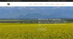 Desktop Screenshot of agshop.com.au